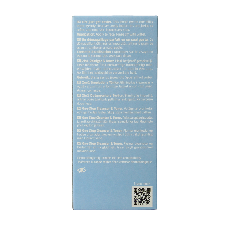 Weleda 2-in-1 Reiniger & toner 100 Milliliter