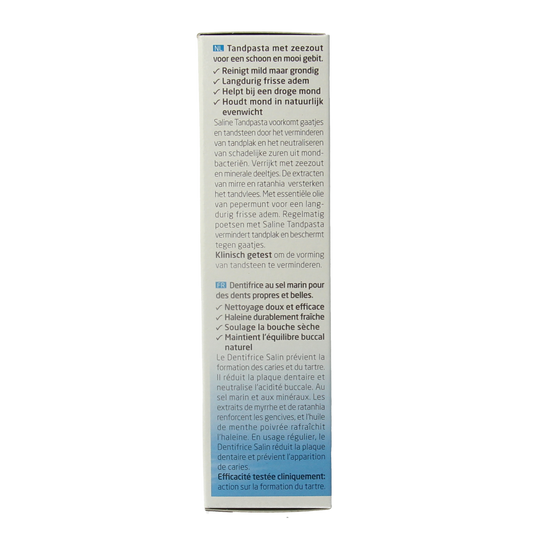 Weleda Oral care saline tandpasta 75.00 Milliliter
