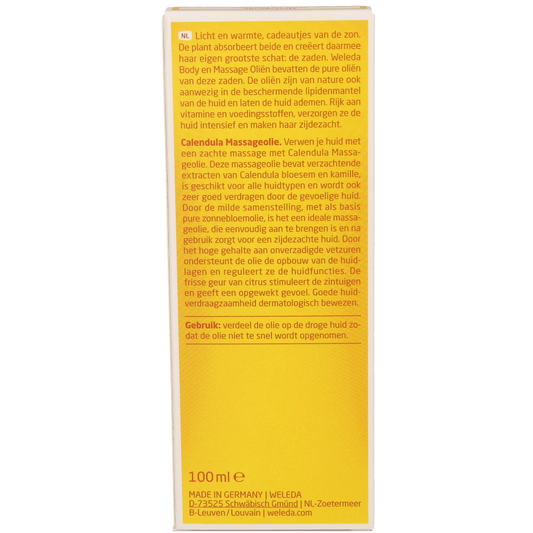 Weleda Calendula massageolie 100.00 Milliliter