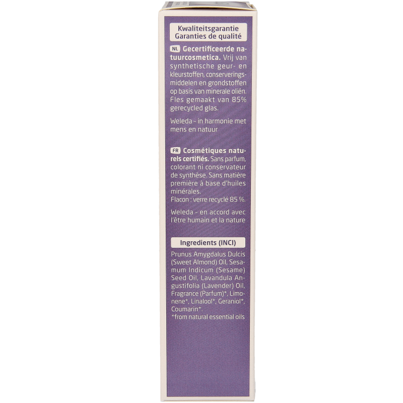 Weleda Lavendel ontspannende body olie 100 Milliliter