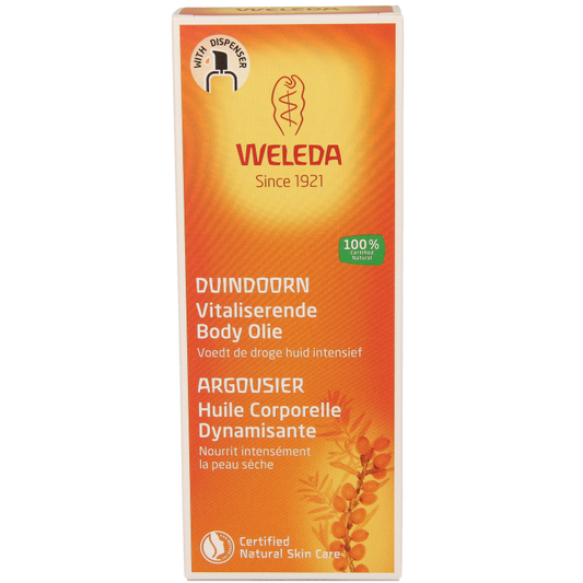 Weleda Duindoorn vitaliserende body olie 100 Milliliter