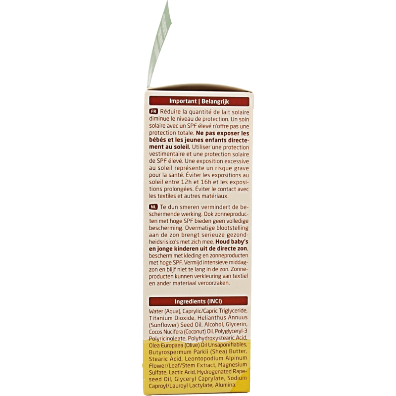 Weleda Edelweiss zonnelotion gevoelige huid SPF30 150 Milliliter