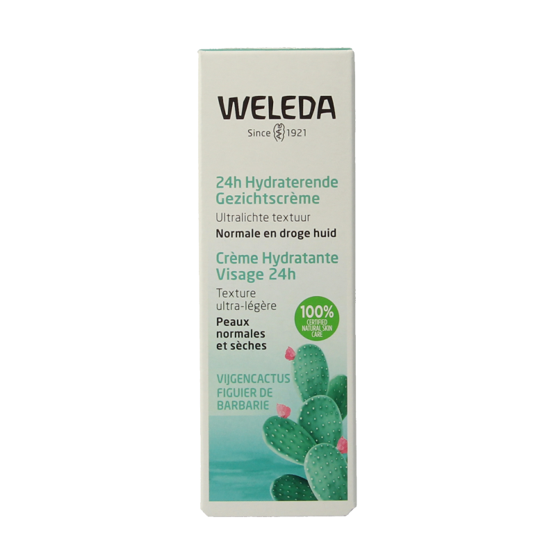 Weleda Vijgencactus 24h hydraterende gezichtscreme  30 Milliliter