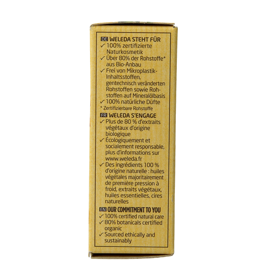 Weleda Shower bar ginger + petitgrain 75.00 Gram