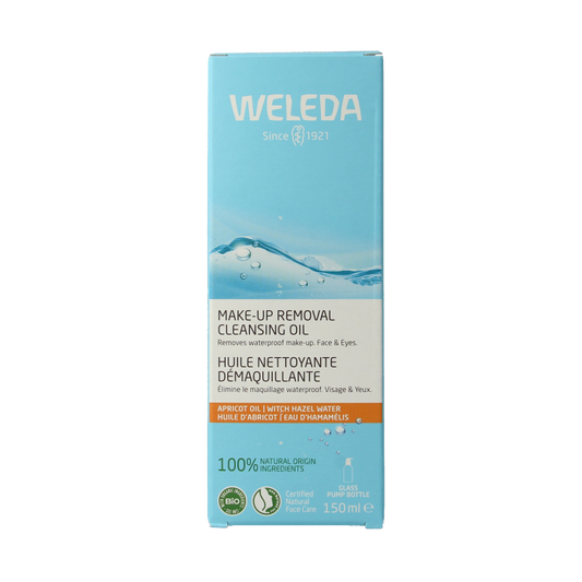Weleda Reinigingsolie & make up remover 150 Milliliter
