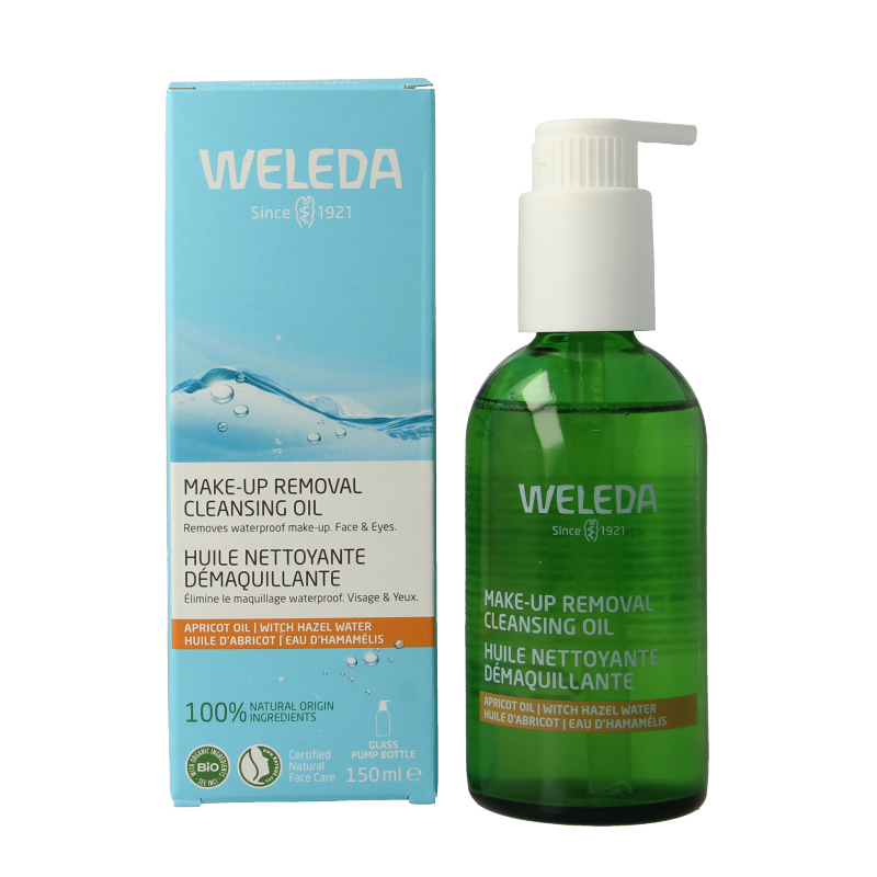 Weleda Reinigingsolie & make up remover 150 Milliliter