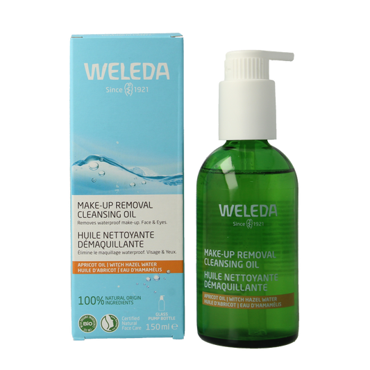 Weleda Reinigingsolie & make up remover 150 Milliliter