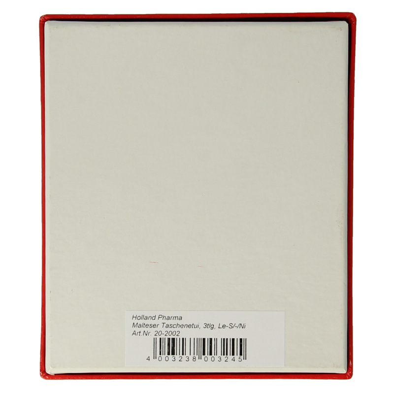 Malteser Zaketui 3-delig rundleder ns & zakmes 1 Set