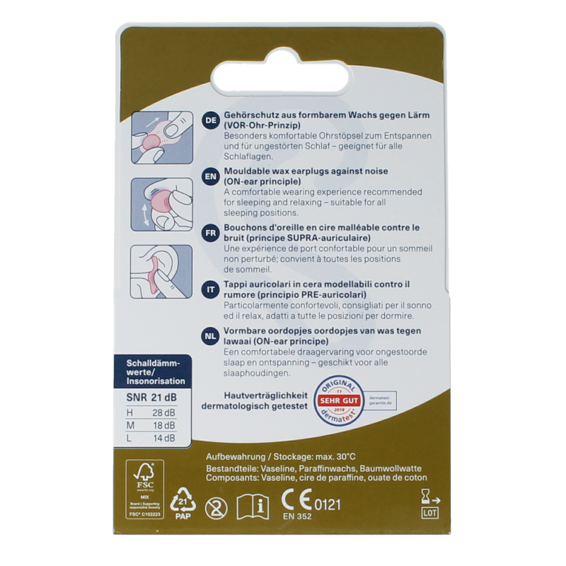 Ohropax Oordopjes classic 20 Stuks