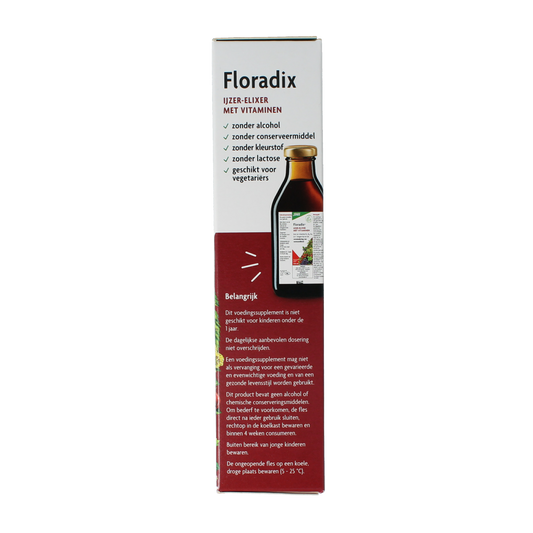 Salus Floradix ijzer elixer 250.00 Milliliter