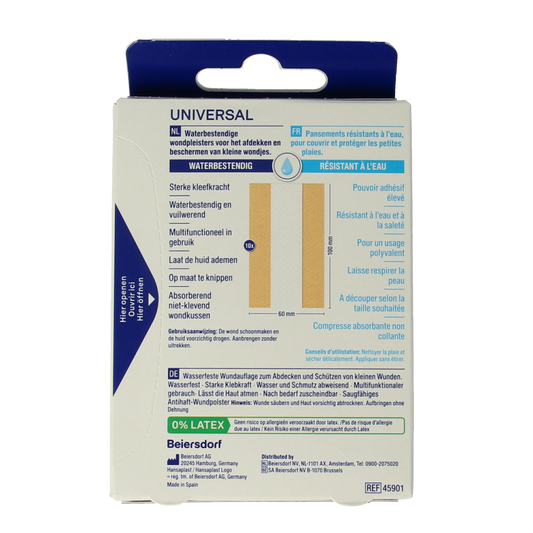 Hansaplast Universal 1m x 6cm 1.00 Stuks