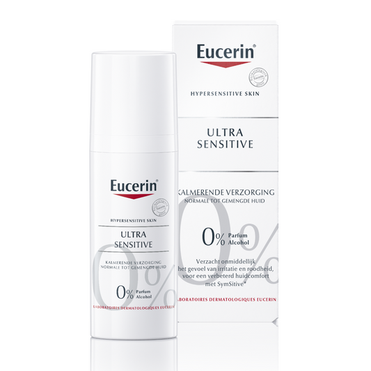 Eucerin Ultrasensitive kalmerende creme norm-gemengde huid 50 Milliliter