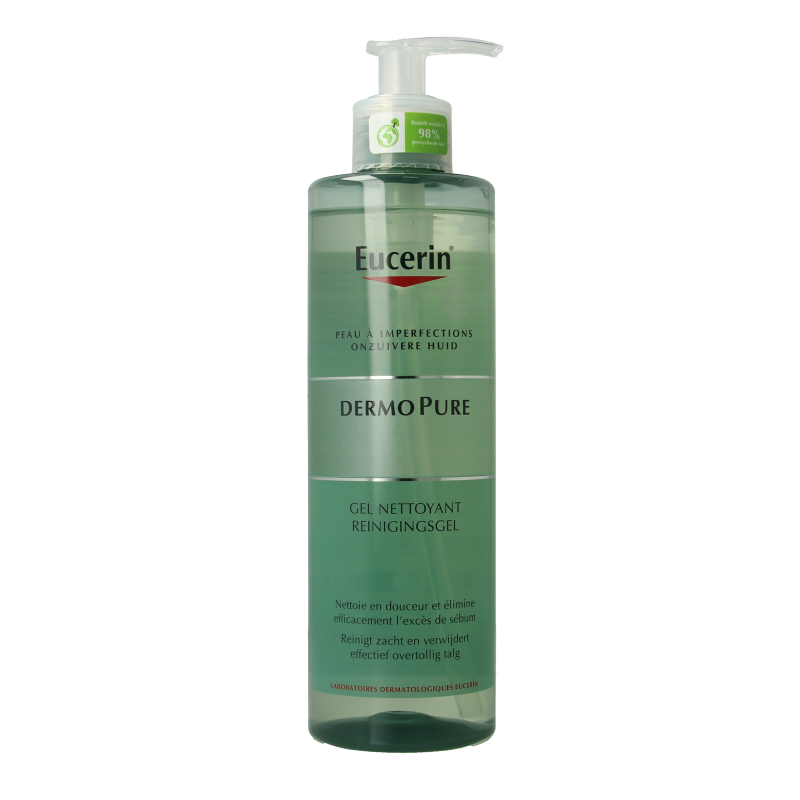 Eucerin Dermopure reinigingsgel 400 Milliliter