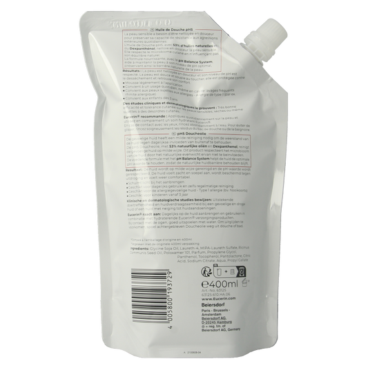 Eucerin pH5 Doucheolie navulverpakking 400 Milliliter