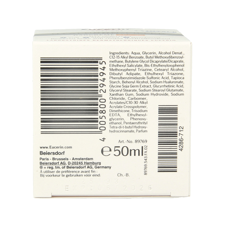 Eucerin Hyaluron-filler + 3x effect dagcreme SPF30 50 Milliliter