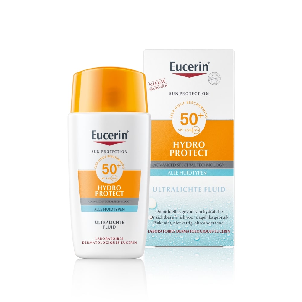 Eucerin Sun hydro protect ultralichte fluid SPF50+ 50 Milliliter