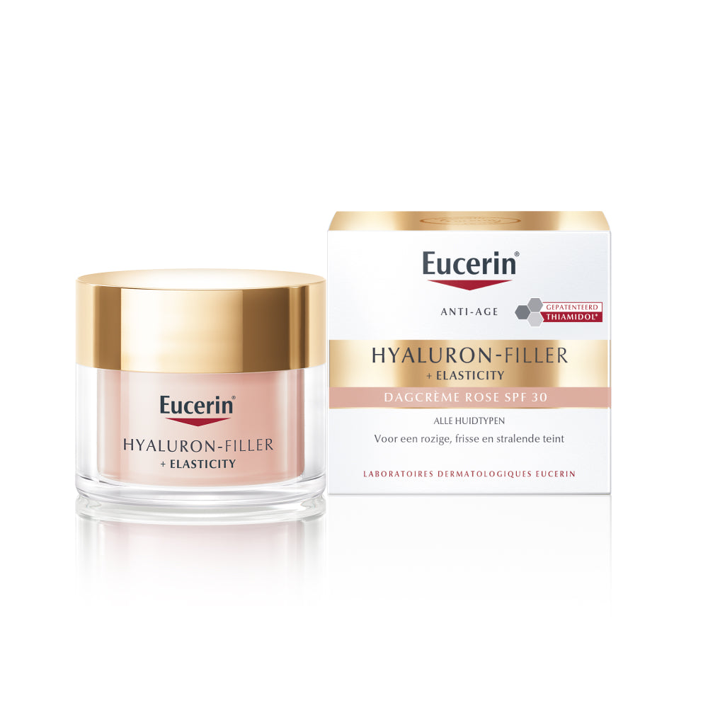 Eucerin Hyaluron-filler + elasticity dagcreme rose SPF30 50 Milliliter