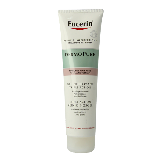 Eucerin Dermopure triple action reinigingsgel 150 Milliliter