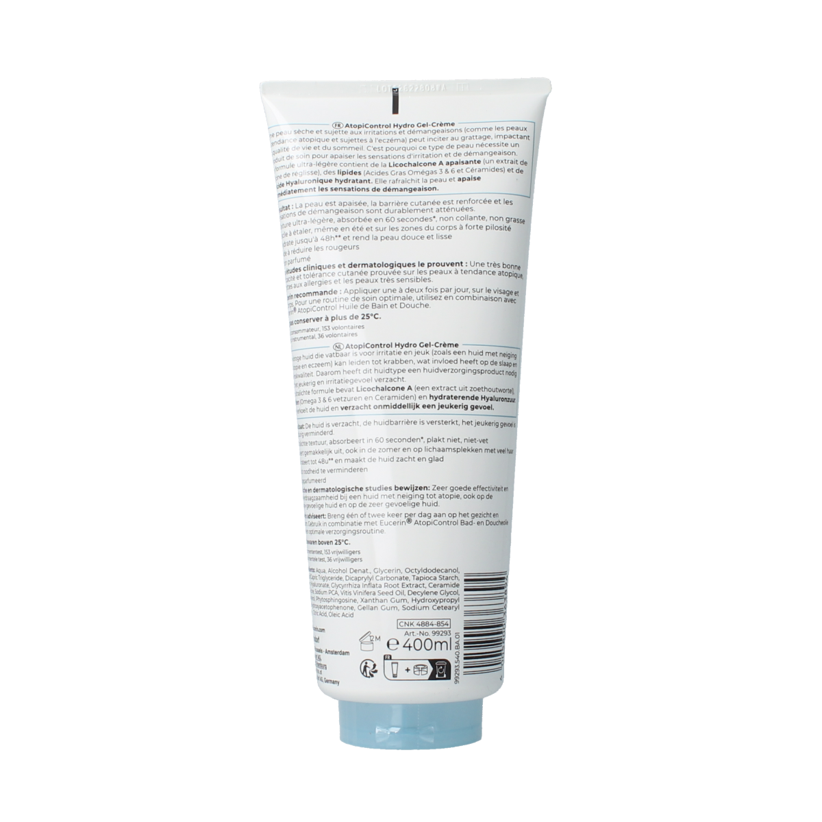 Eucerin Atopicontrol hydrogel 400.00 Milliliter