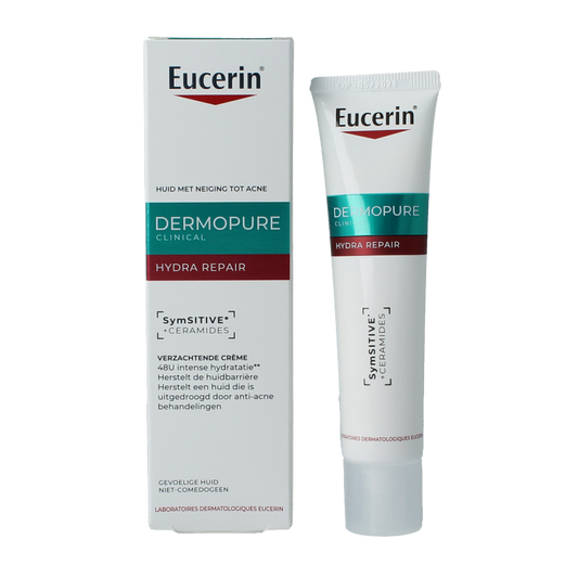 Eucerin Dermopure clinical hydra repair verzachtende creme 40 Milliliter