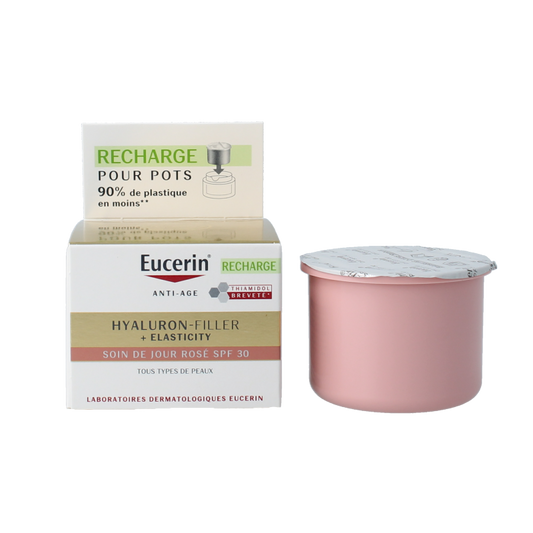 Eucerin Hyaluron-filler + elasticity dagcreme SPF30 navul 50 Milliliter