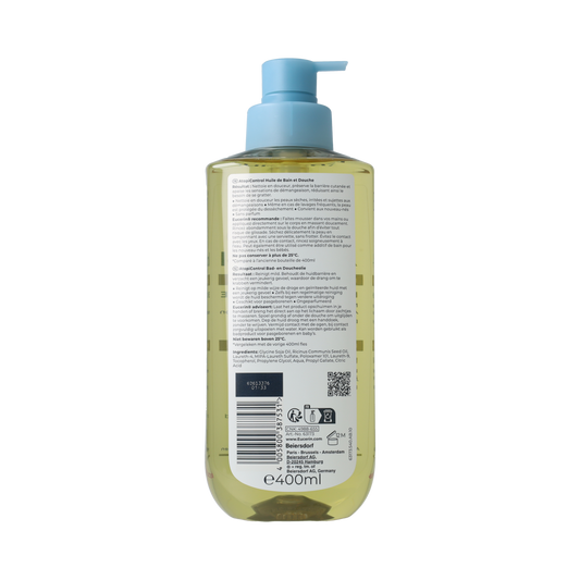 Eucerin AtopiControl Bad- en Doucheolie 400.00 Milliliter