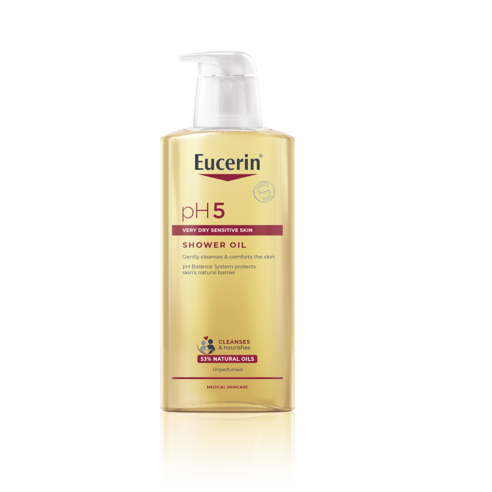 Eucerin pH5 Doucheolie ongeparfumeerd 400 Milliliter