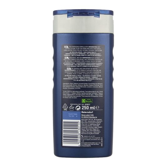 Nivea Men douchegel energy 250 Milliliter