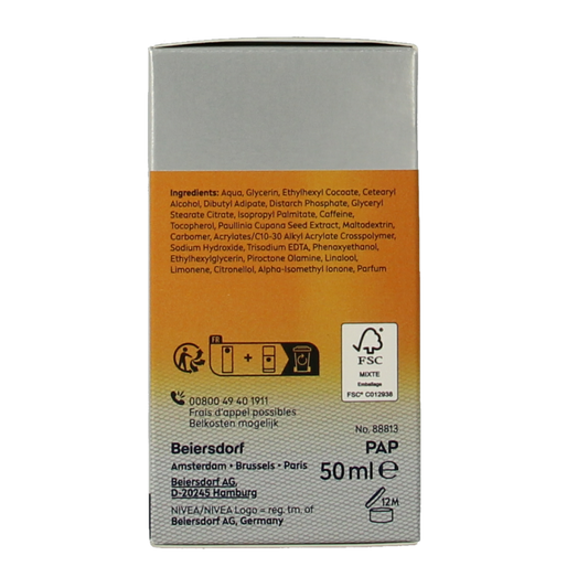 Nivea Men active energy gezichtscreme 50 Milliliter