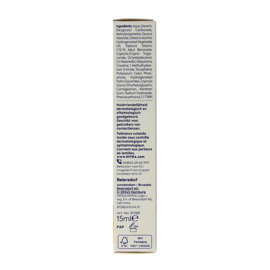 Nivea Q10 Power anti rimpel oogcontourcreme 15.00 Milliliter