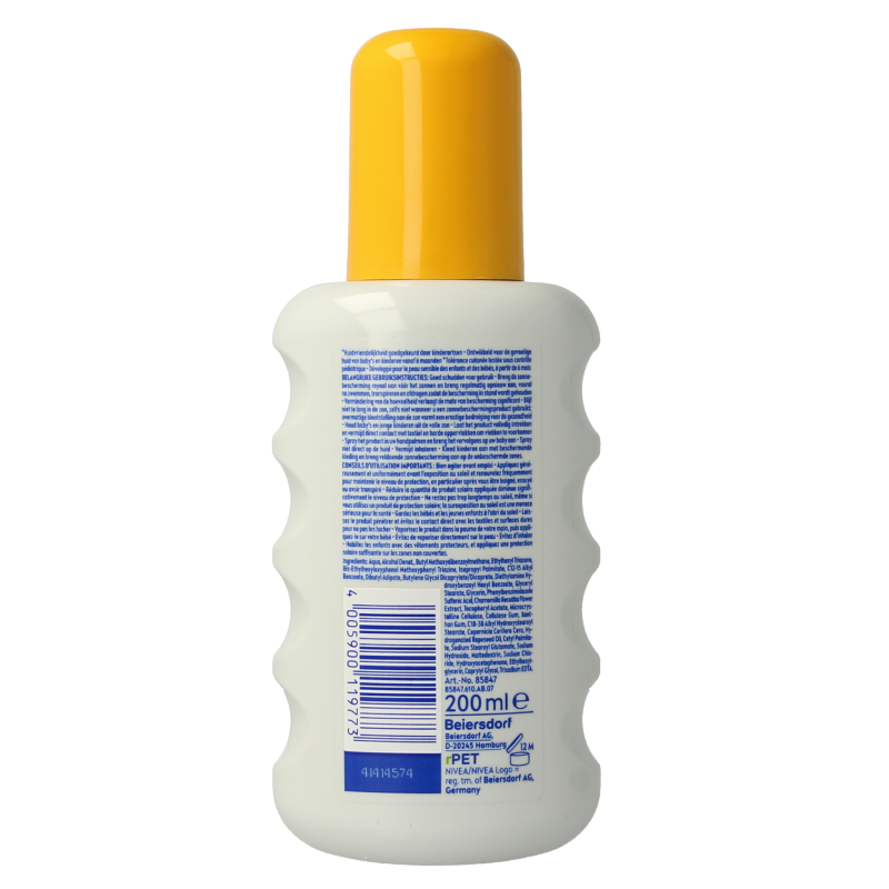 Nivea Sun protect & sensitive child spray SPF50 200 Milliliter