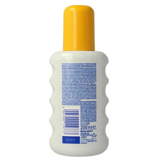 Nivea Sun protect & sensitive child spray SPF50 200.00 Milliliter