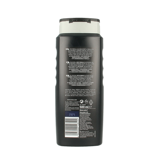 Nivea Men active clean douchegel 500.00 Milliliter