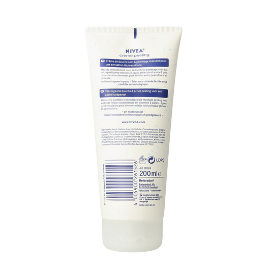 Nivea Creme peeling douche 200 Milliliter