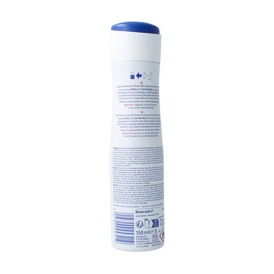 Nivea Deodorant fresh flower spray 150.00 Milliliter