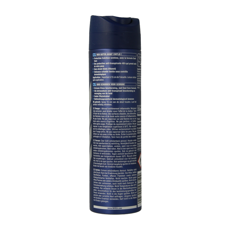 Nivea Men deodorant spray cool kick 150 Milliliter