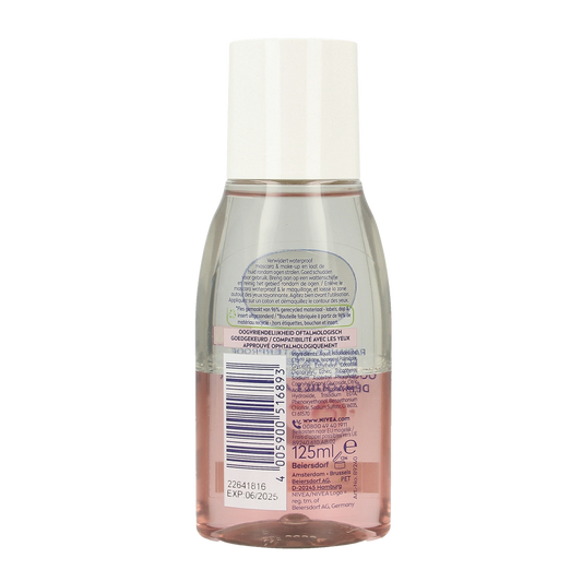 Nivea Oogmake-up remover pink 125.00 Milliliter