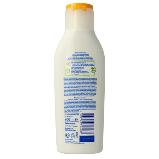 Nivea Sun sensitive zonnemelk SPF50+ 200 Milliliter