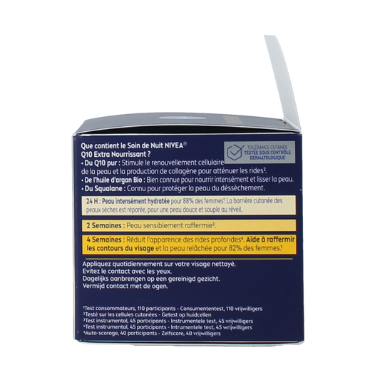 Nivea Q10 Power nachtcreme extra voedend 50.00 Milliliter