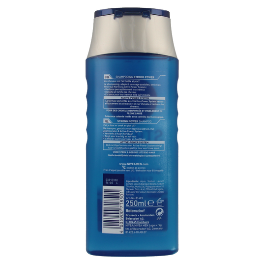 Nivea Men shampoo strong power 250 Milliliter