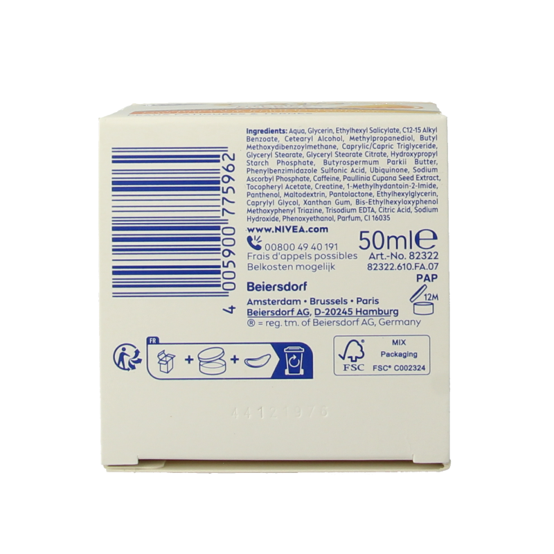 Nivea Q10 Energy dagcreme anti rimpel SPF15 50 Milliliter