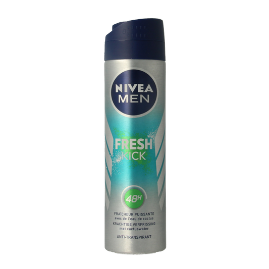 Nivea Men deodorant spray fresh kick 150 Milliliter