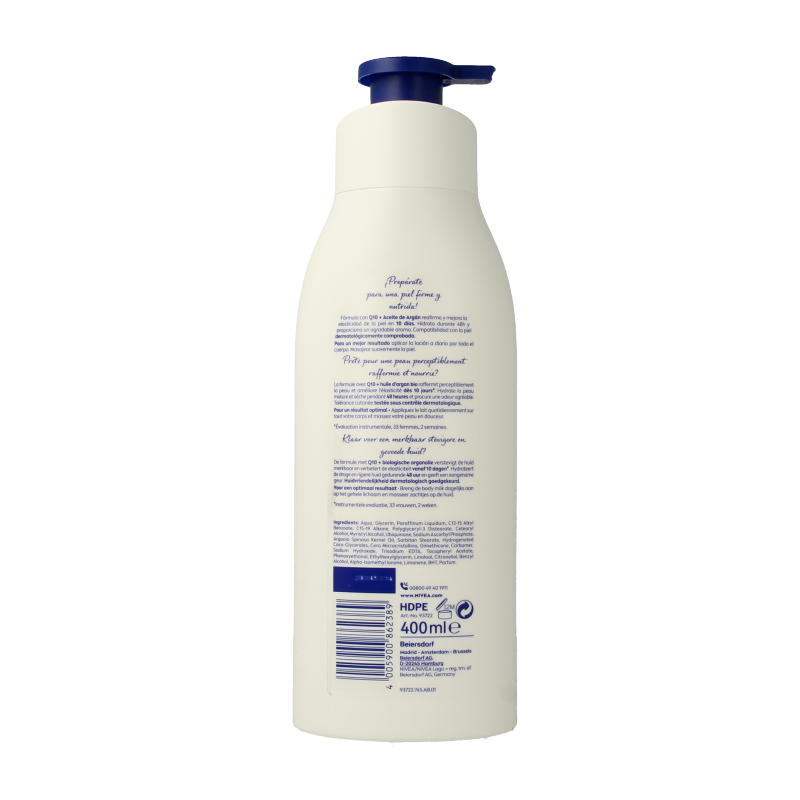 Nivea Body milk Q10 plus argan oil 400 Milliliter