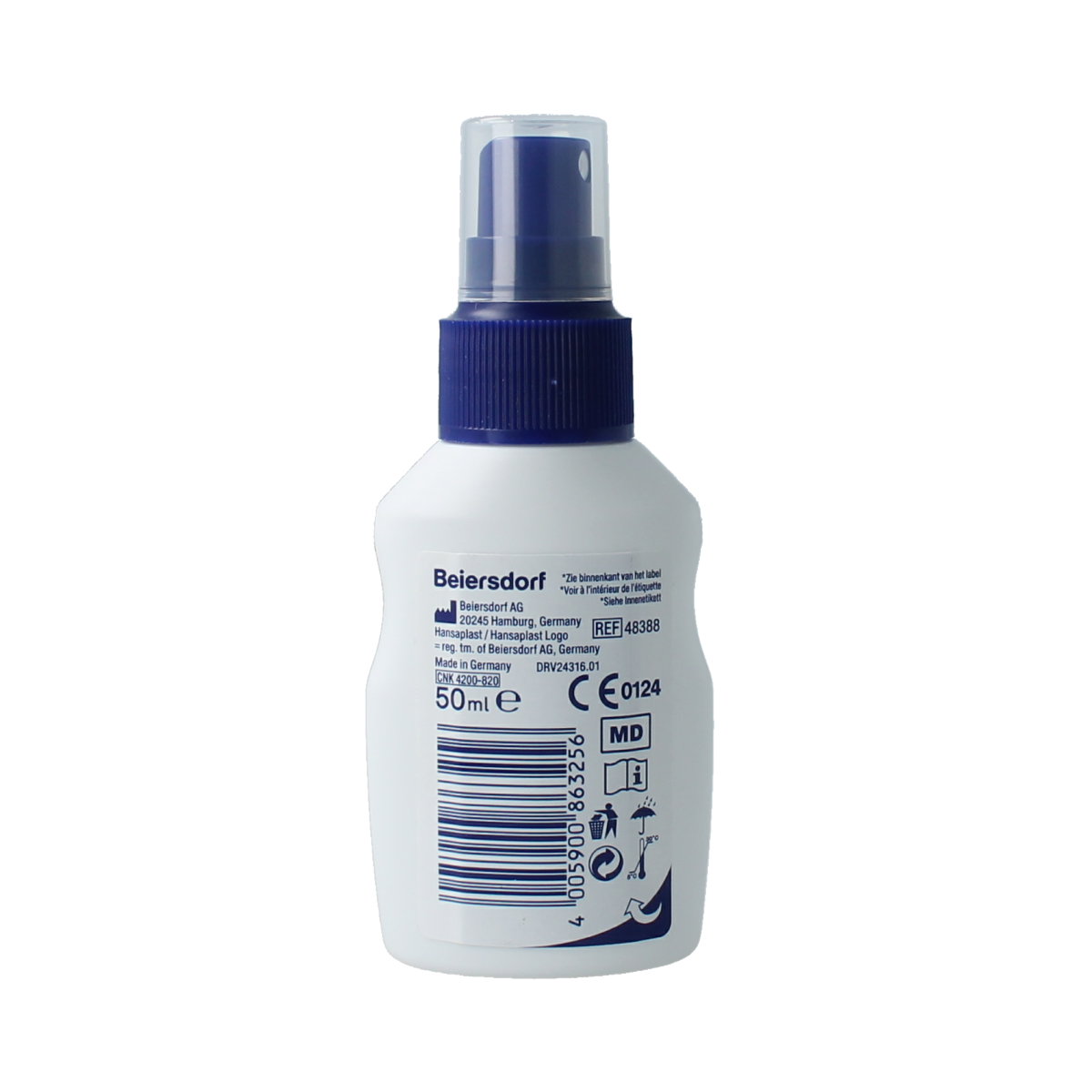 Hansaplast Hansaplast reinigingsspray 50.00 Milliliter