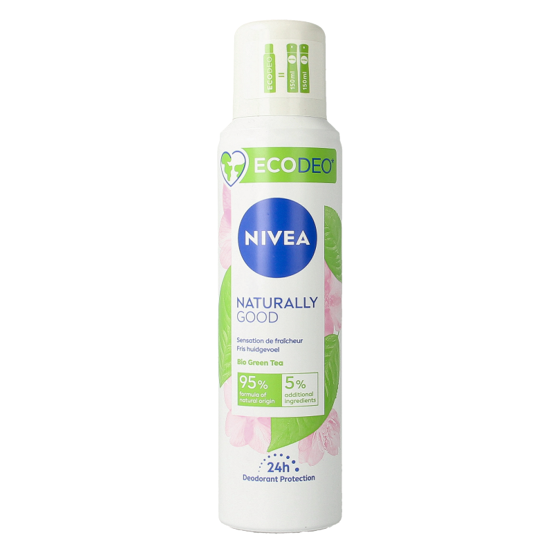 Nivea Naturally good bio green tea ecodeo 125 Milliliter