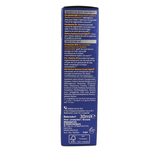 Nivea Q10 Power nacht serum 30.00 Milliliter