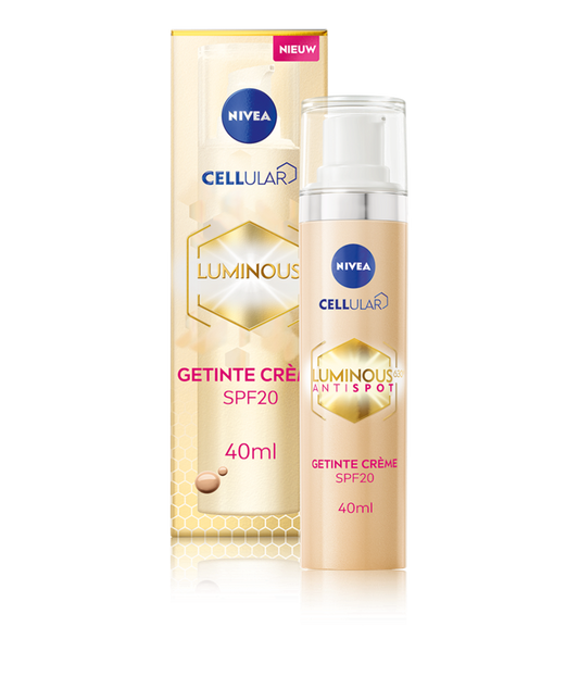 Nivea Luminous 630 getinte dagcreme SPF20 40 Milliliter