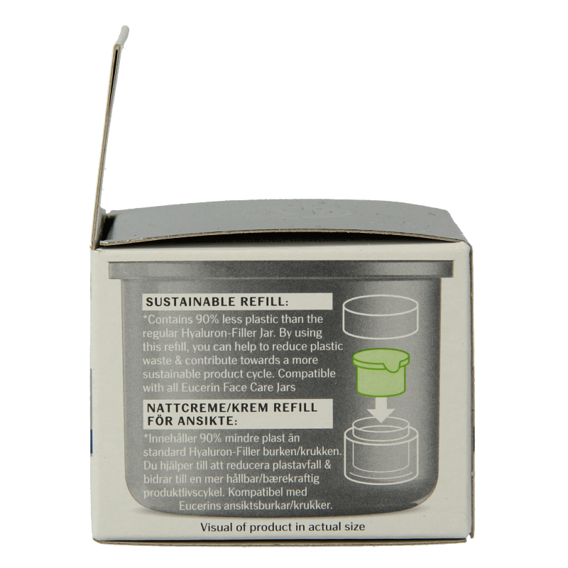 Eucerin Hyaluron filler 3x effect nachtcreme navulling 50 Milliliter