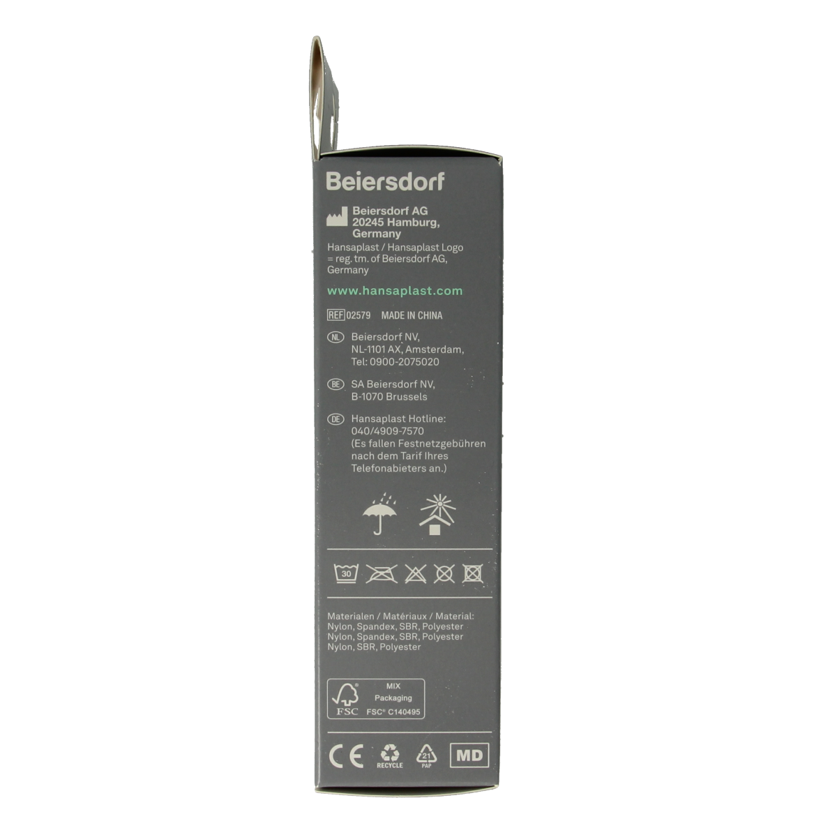 Hansaplast Sport enkelbandage verstelbaar 1.00 Stuks
