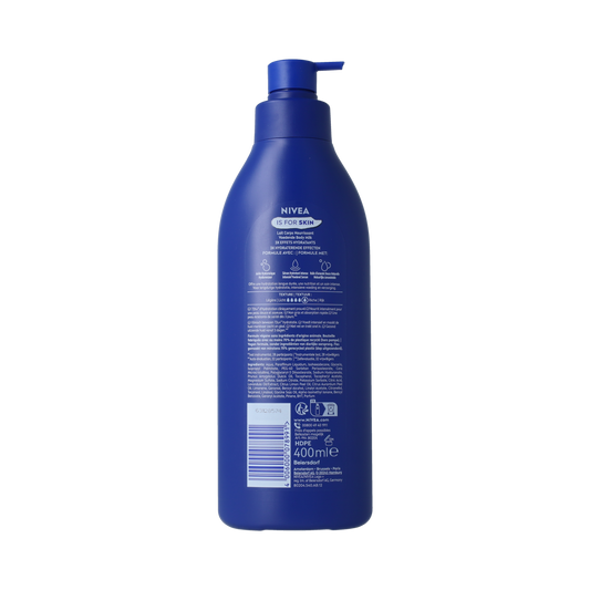 Nivea Verzorgende milk met pomp 400.00 Milliliter